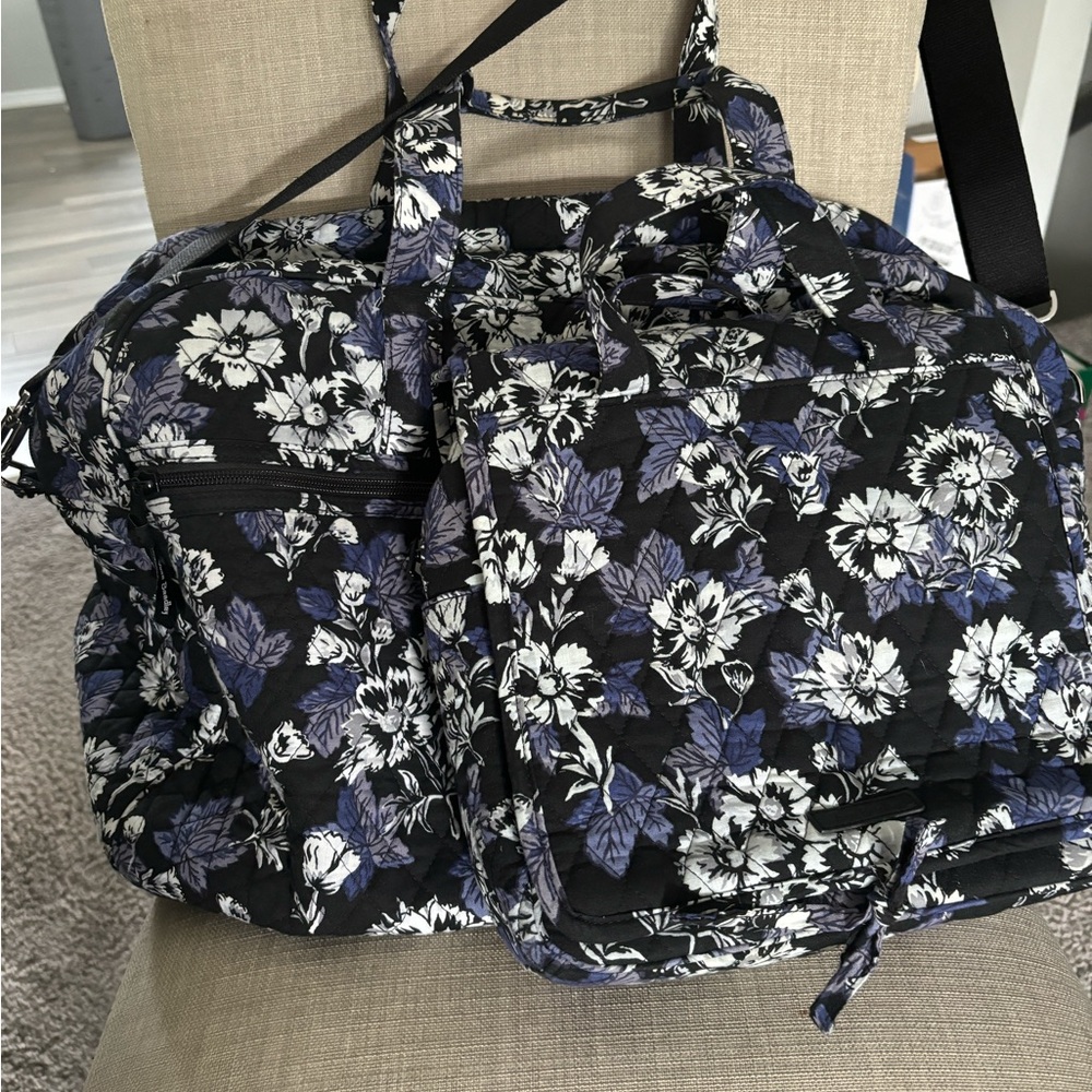 Vera Bradley Grand Traveler 3 piece set